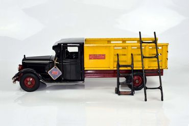 buddy l junior city dray truck, buddy l junior dairy truck, buddy l junior series trucks