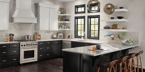 Carpenter Hands Black Kitchen Remodel