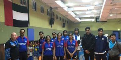 Deep Sports Girls Players at Abudhabi Academy coaches team for UAETTA Women League.