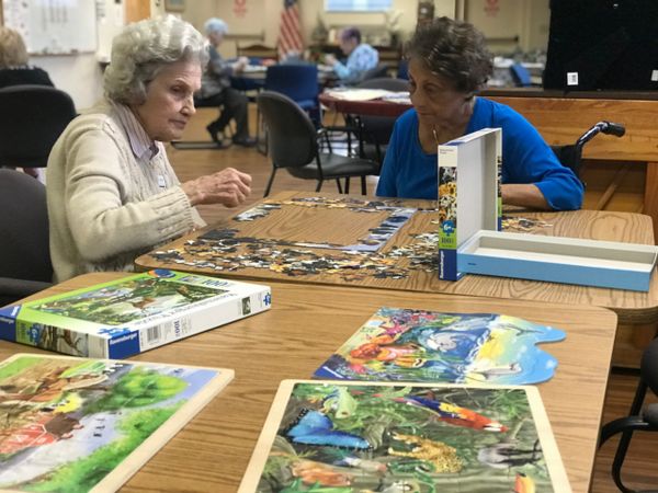 Sea Breeze adult day center activities
