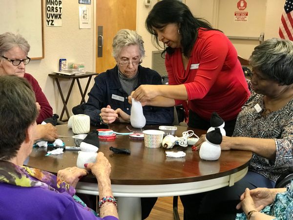 Sea Breeze adult day center activities