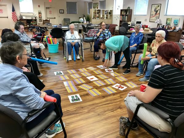 Sea Breeze adult day center activities
