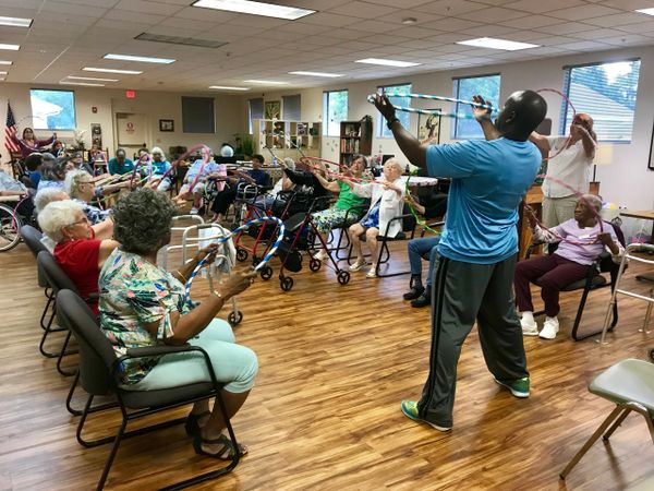 Sea Breeze adult day center activities
