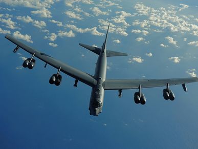US Air Force B-52
Photo: Everett Collection/Shutterstock.com
Home
Intelligence Analysis
SATCOM
