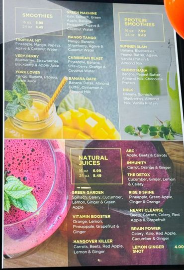 From fruity refreshment to protein perfection, we’ve got your sip.