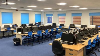 School computer classroom