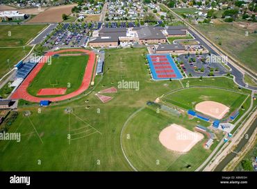 Current Caldwell High School  - Caldwell Idaho - Alarmy photo