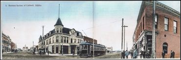 Saratoga Hotel  on main street was in Caldwell Idaho