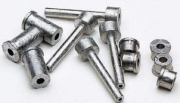 Lead weight in balancing golf clubs