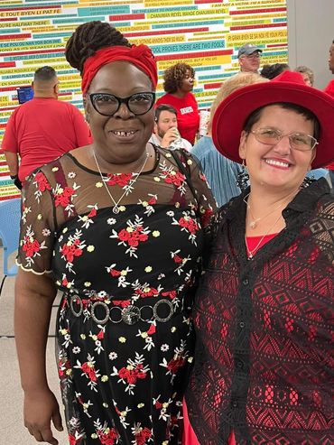 Lowayne at the Untied Wayne Township Democrats cookout and meeting Wayne Township Y’all Rock !!!