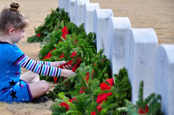 Wreaths Across America at the Alabama National Cemetery - Remember, Honor, Teach Our Children