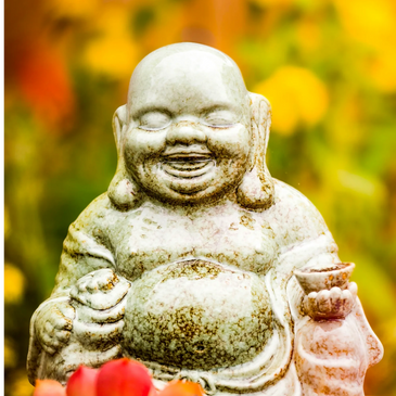 Photo  by Robin Driscoll, Happy Buddha