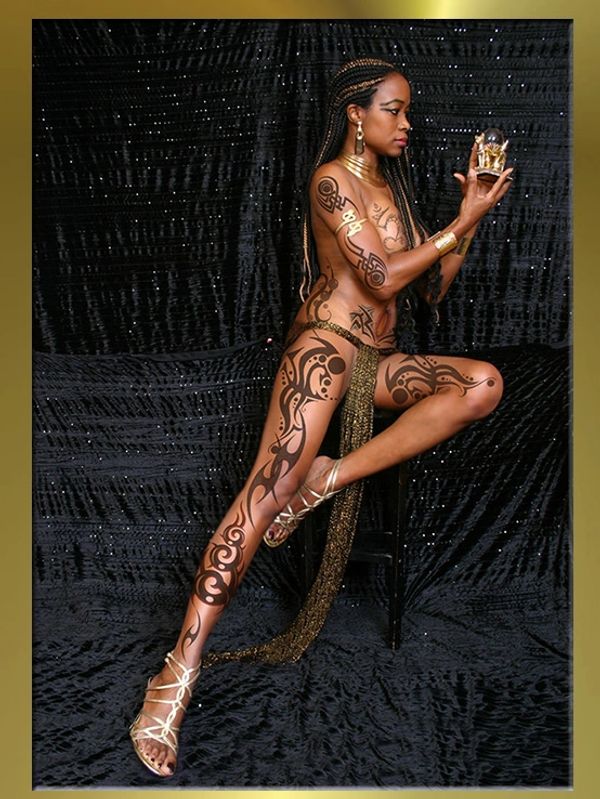 A Nubian Princess & Tatoos