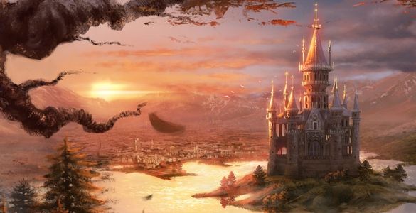 Xavier Castle was the jewel of the nation, perched serenely near Lake Seybrenne.