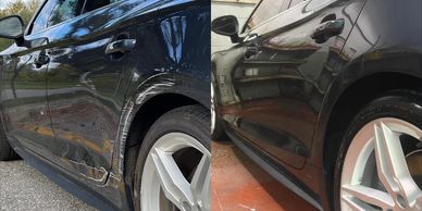 collision repair and repainting