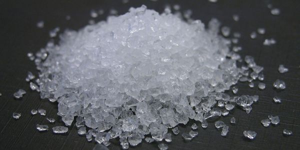 Raw crystals of ceramic coating