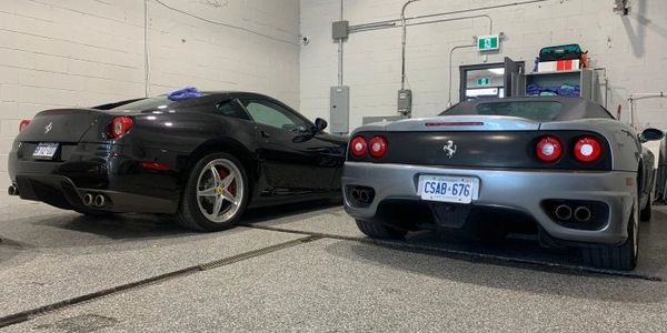 ferrari paint correction and PPF vaughan