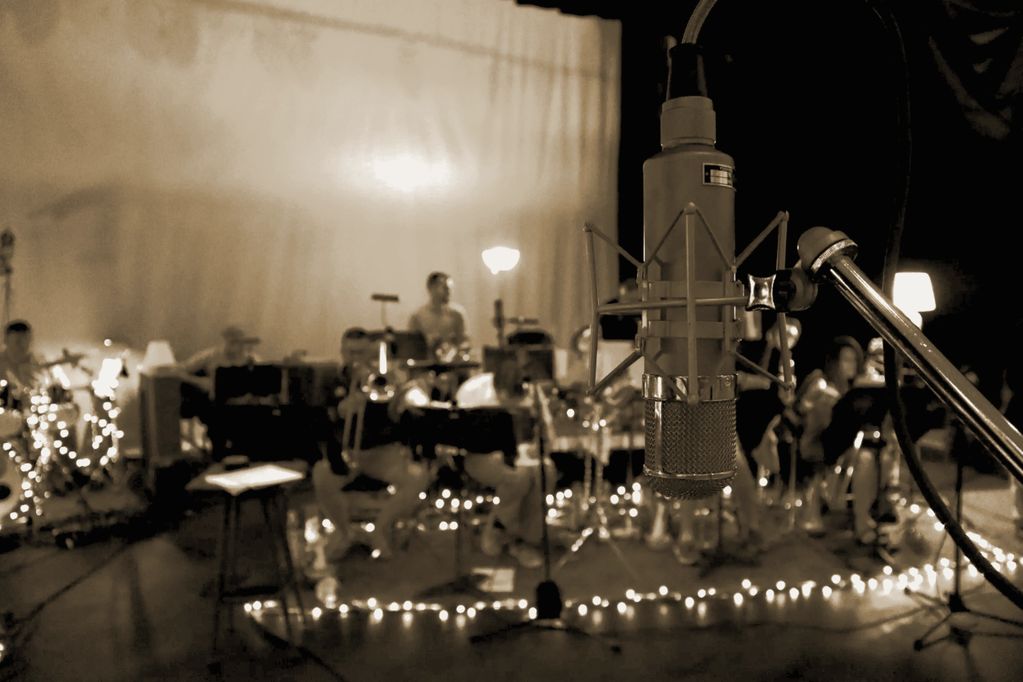 Telefunken U-47 mic recording Dan Gabel and The Abletones