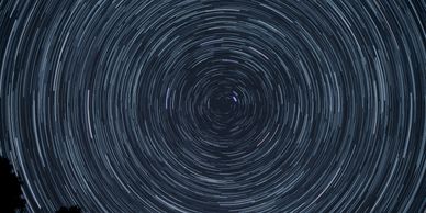 A picture of a circle drawn many times