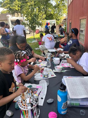 Our Block Party 🎉for the community.