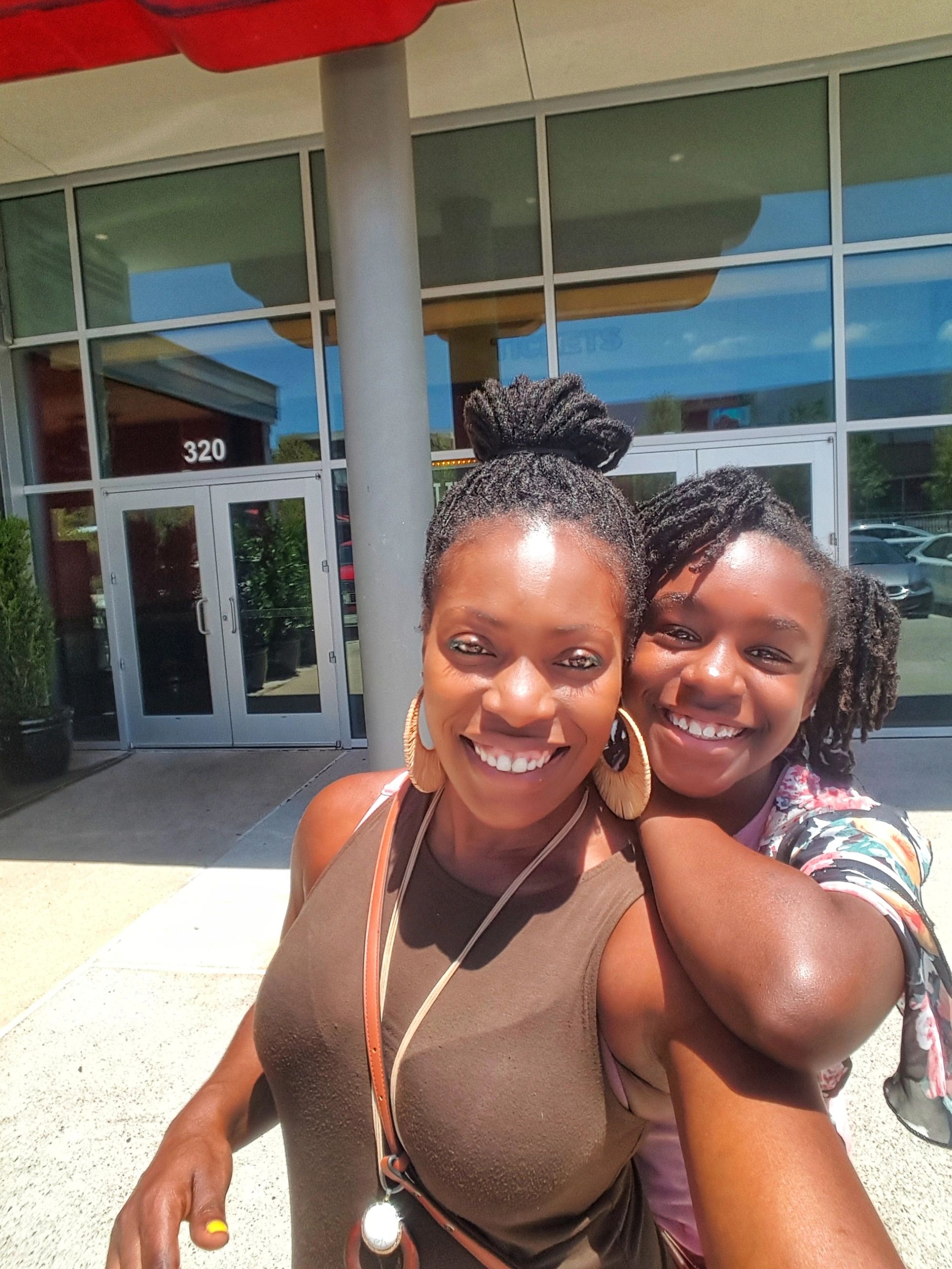 Marsha Kerr Talley and her daughter.