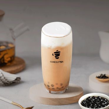 Hong Kong Style Milk Tea+ Creamccino + Original Bubble 重乳珍珠港式烏龍
