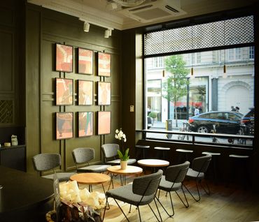 F1 Serie for Starbucks by Neil David