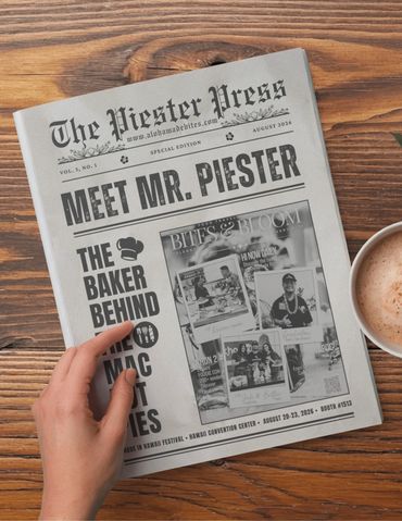 The Piester Press Meet Mr. Piester Macadamia Nut Pies Made In Hawaii Festival 2026 Booth #1513