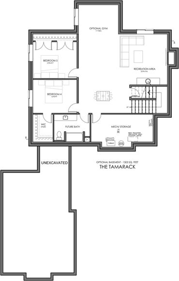 The Tamarack - Two Storey for sale at The Slopes of Sylvan Lake - Courtesy of Crystal Cove Homes