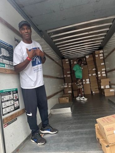 Unloading the U-Haul Truck over 1,000’s bags of Fritos Chips and Counting!