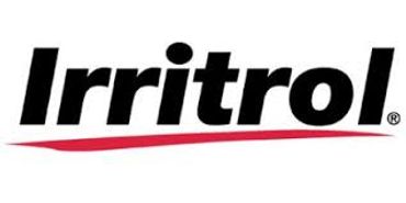 Irritrol logo with black text and a red underline.