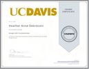 UC Davis Google SEO Fundamentals certificate