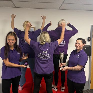 Cleaning business of the year award at 365 awards