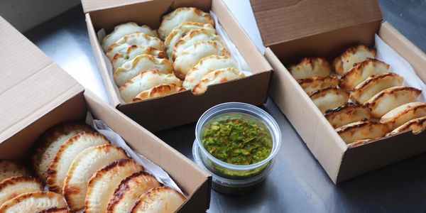 Maria Luisa - Baked or Frozen Empanadas with Boxes and Chimichurri near downtown Seattle