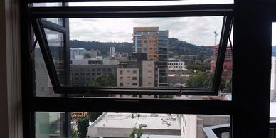 Retractable Window Screen in Portland, OR