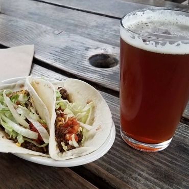 Rotating craft beer taps at Greeley Avenue Pub North Portland