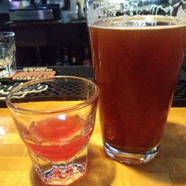 "Rotating craft beer taps at Greeley Avenue Pub North Portland"