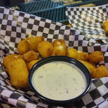 Crispy tater tots basket Greeley Avenue Pub Portland