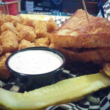 Classic BLT sandwich with fries Greeley Avenue Pub Portland