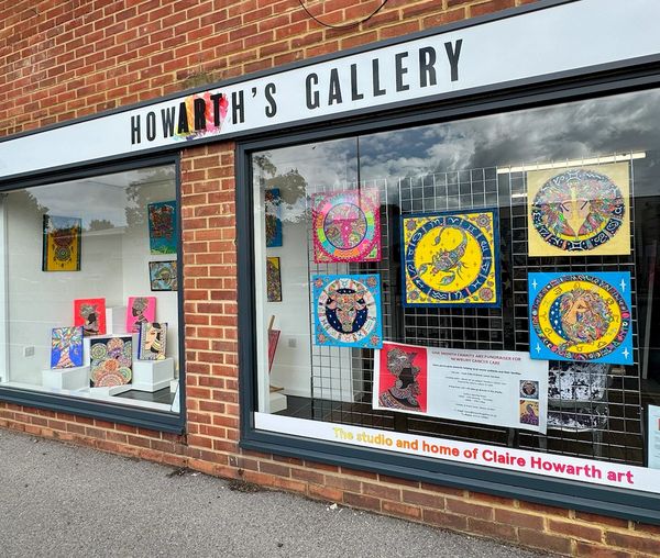 Howarth's Gallery art residency for Thatcham-based artist, Sue Lee