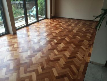 Part way through the lacquering process