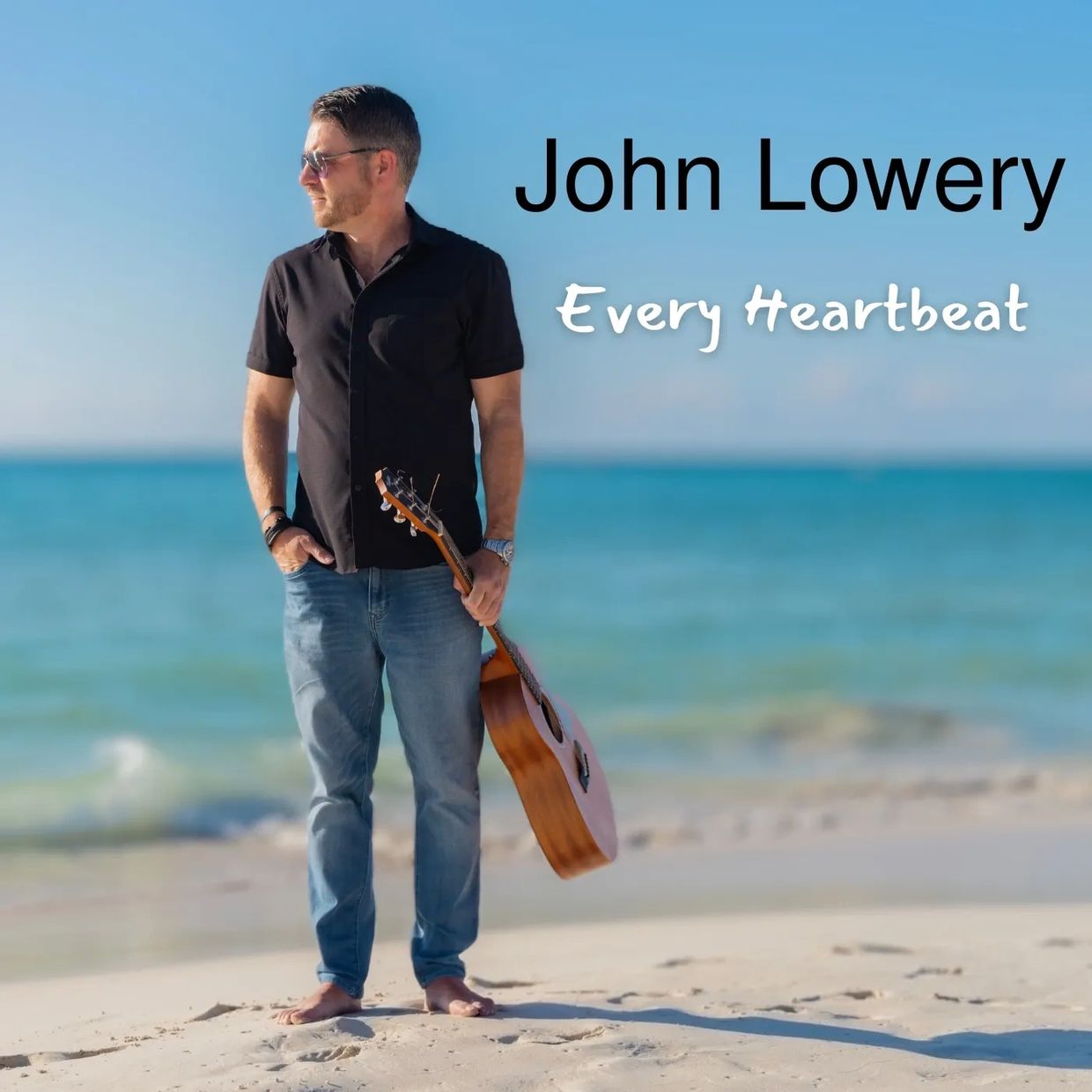 John Lowery at Eagle Beach, Aruba