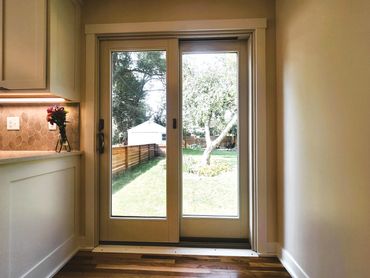 Five foot sliding glass door