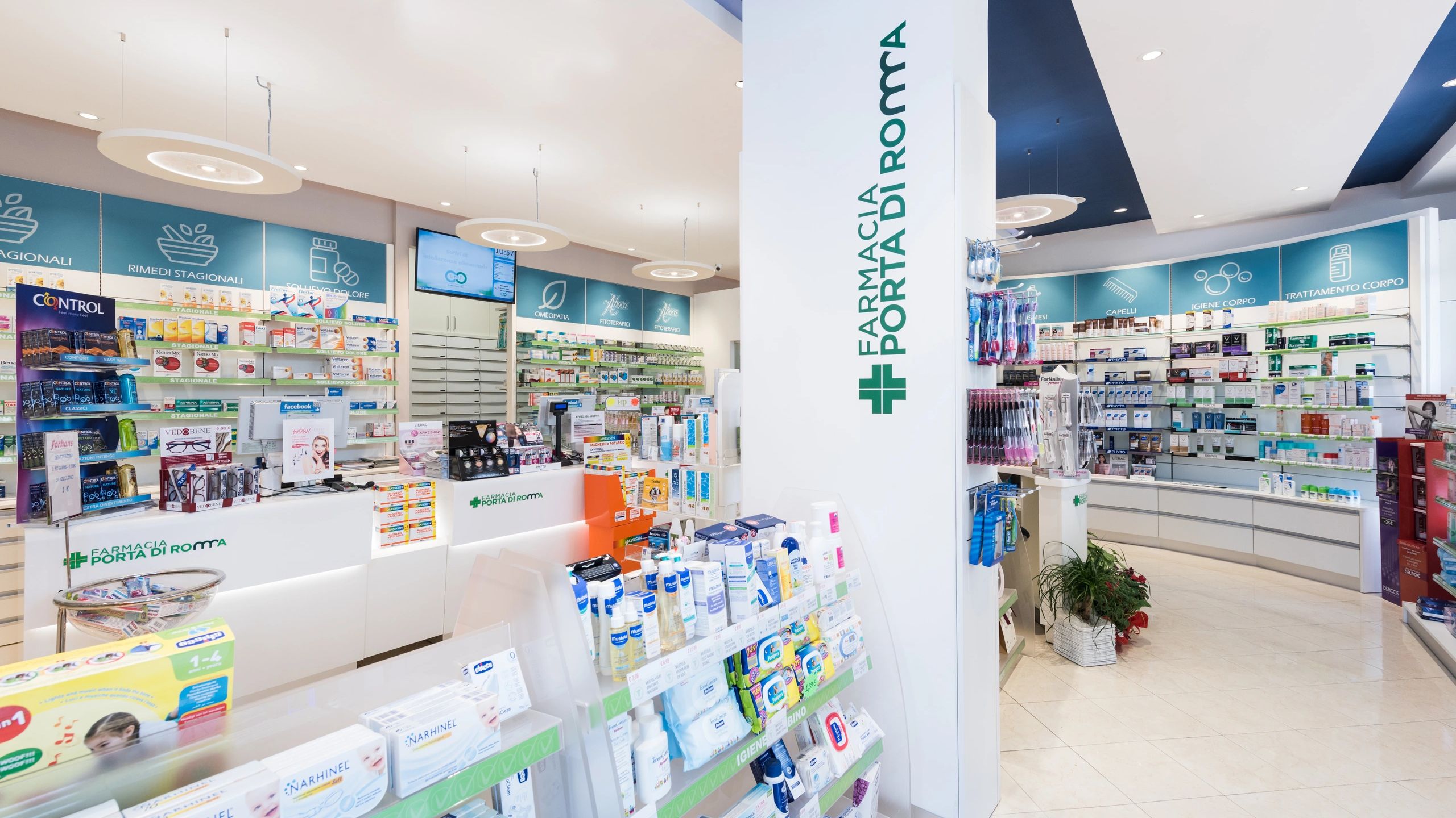 GONDOLE PLEXIGLASS PER FARMACIA