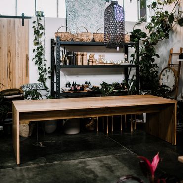 Waterfall Handmade Dining Table#bearandwoodaustralia