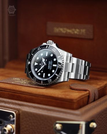 bosphorus leather petra case rolex submariner no date 124060 luxury watch the watch shooter