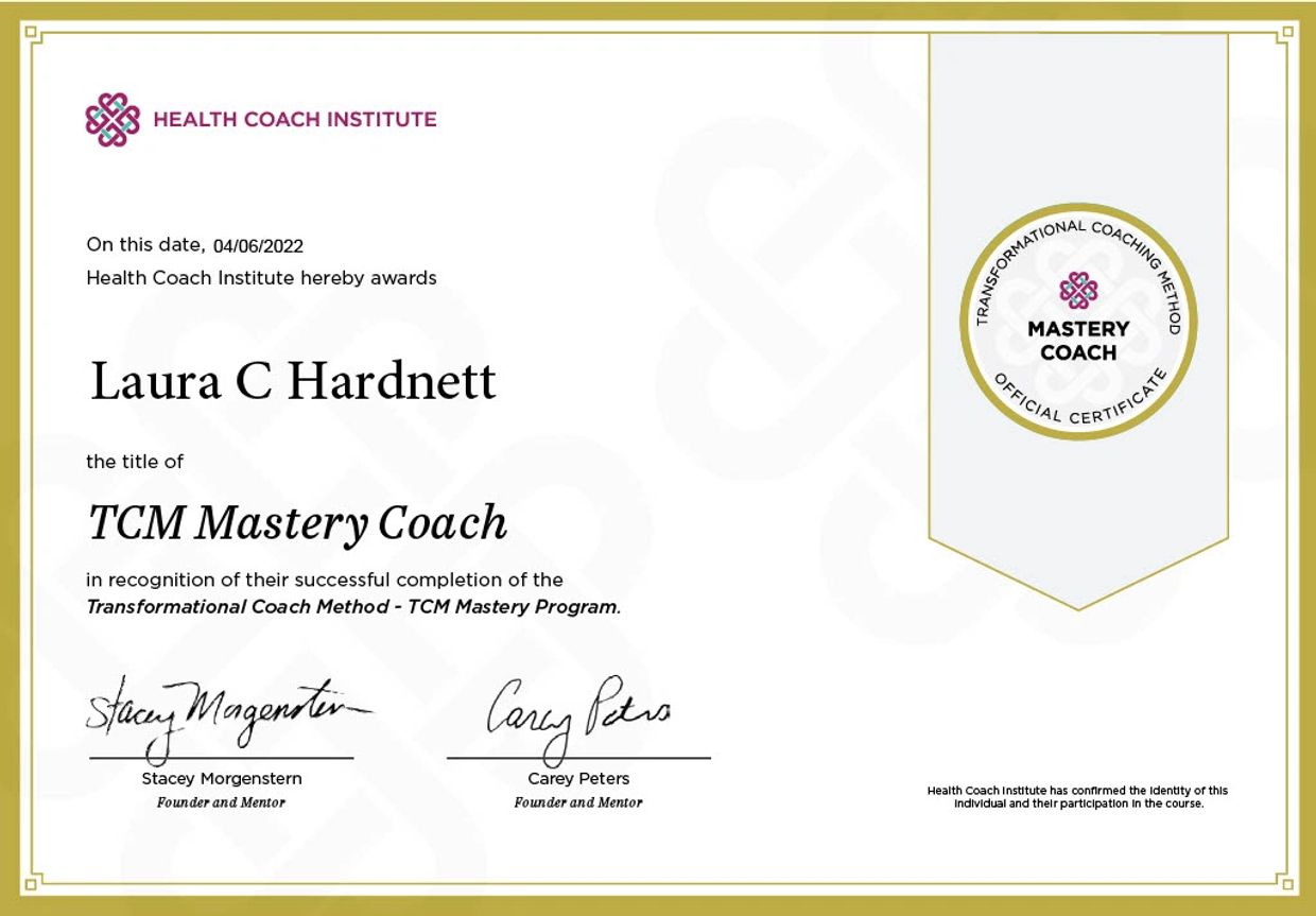 TCM Mastery Coach Certification