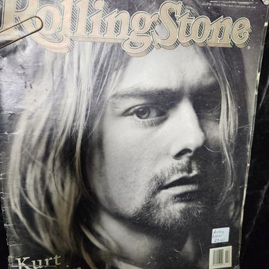 ROLLING STONE MAGAZINE JUNE 2, 1994.   FEATURING KURT COBAIN AVAILABLE AT ANGIE O'H ANTIQUES
