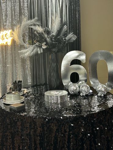 Cake table setup