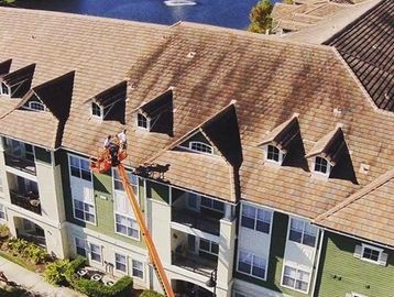 Roof Cleaning and Roof Washing